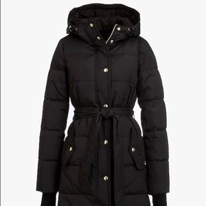 J Crew Mercantile Long Puffer Coat